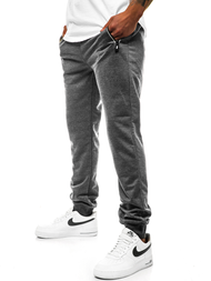 Pantalón de chándal de hombre gris oscuro JS/XW001S