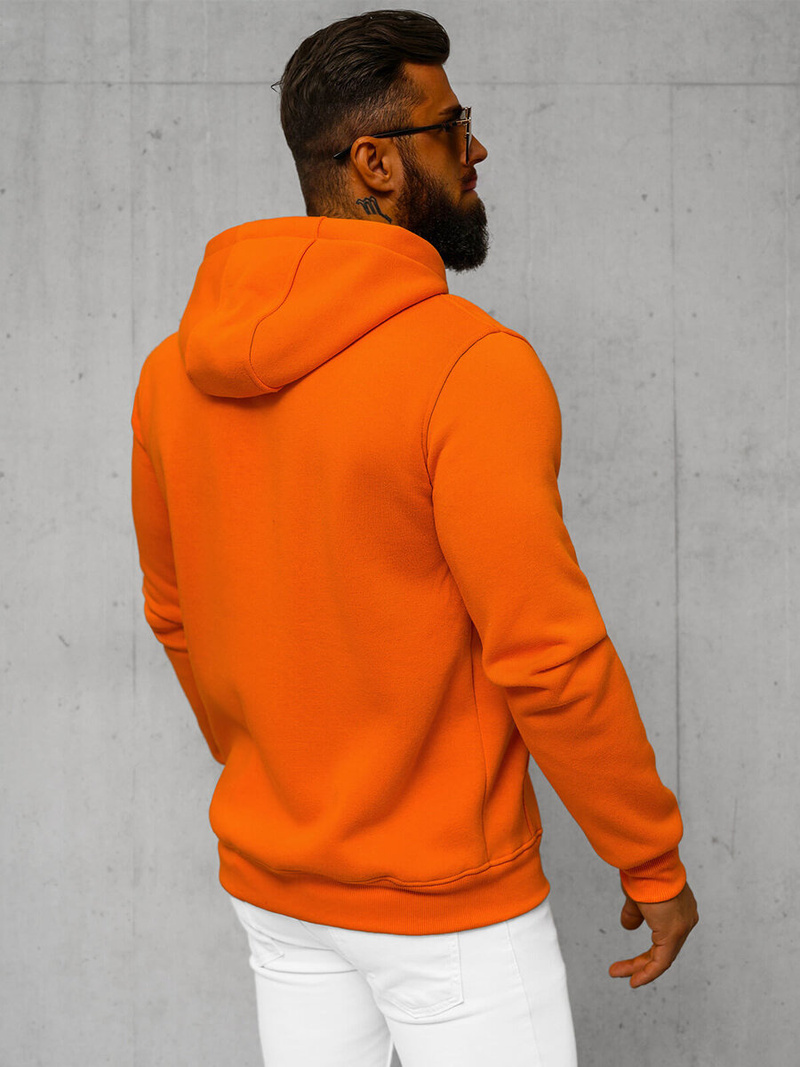 Sudadera de hombre naranja OZONEE JS/2008Z