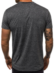 Camiseta de hombre grafito oscuro OZONEE JS/S01Z