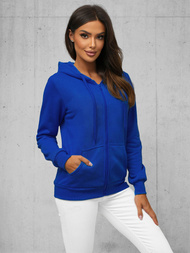 Sudadera de mujer cobalto OZONEE JS/W03Z
