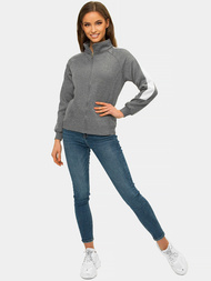 Sudadera de mujer grafito OZONEE JS/B26038