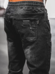 Pantalón jogger de hombre negras OZONEE NB/MP0065/2N