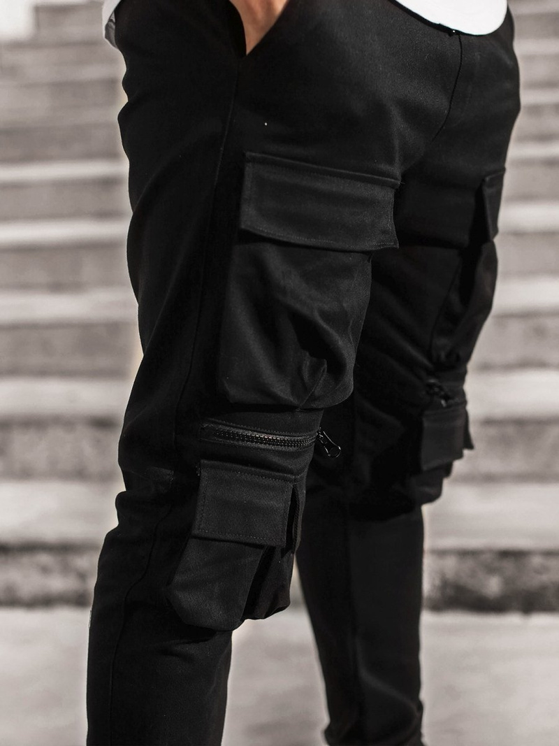 Pantalón jogger de hombre negras OZONEE G/2787