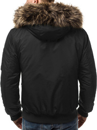 Chaqueta de hombre negra OZONEE O/99122