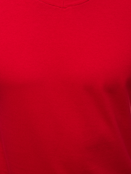 Camiseta de hombre roja OZONEE O/2309