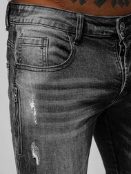Vaquero de hombre negras OZONEE NB/MP007NZ