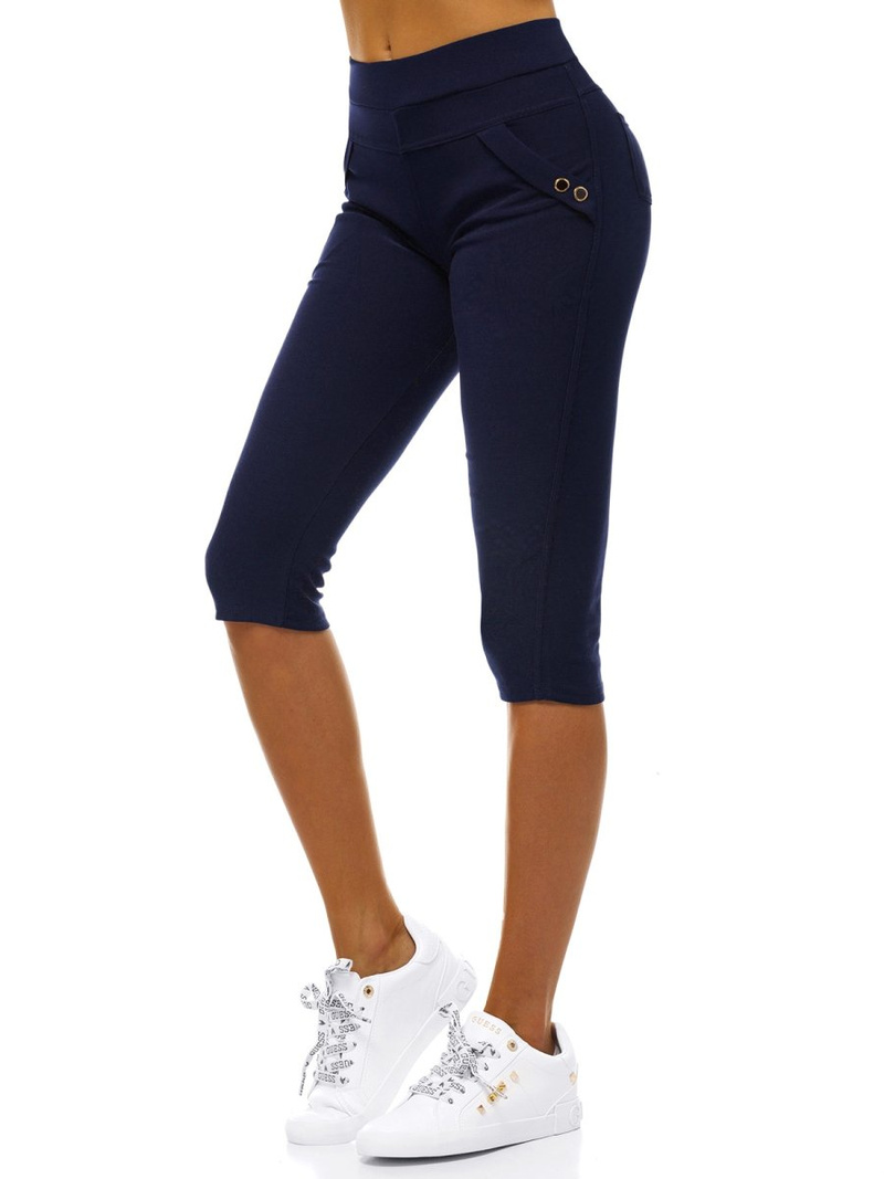 Leggings para mujer azul marino OZONEE JS/1041/B4