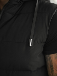Chaleco de hombre negra OZONEE JS/32M1780/392Z