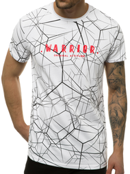 Camiseta de hombre blanca OZONEE JS/SS10935