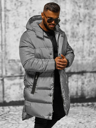 Chaqueta de hombre gris OZONEE O/M799