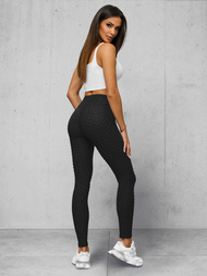 Leggings para mujer negras OZONEE JS/17K592/3