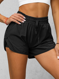 Pantalones cortos deportivos para mujer negras OZONEE JS/XY24015S