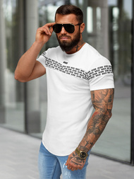 Camiseta de hombre blanca OZONEE O/B1216