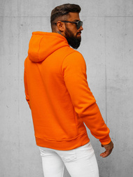 Sudadera de hombre naranja OZONEE JS/2009Z 