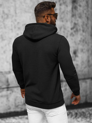 Sudadera de hombre negra OZONEE O/TB2273