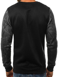 Sudadera de hombre grafito OZONEE JS/DD257
