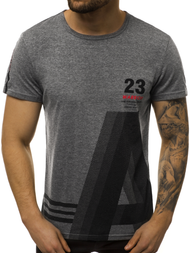 Camiseta de hombre grafita OZONEE JS/SS10932