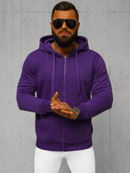 Sudadera de hombre violeta OZONEE JS/2008Z 