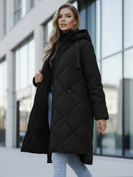 Chaqueta de mujer negra OZONEE JS/5M3168/392Z