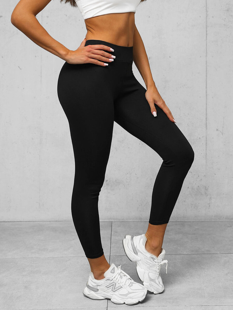 Leggings para mujer negras OZONEE JS/1001Z