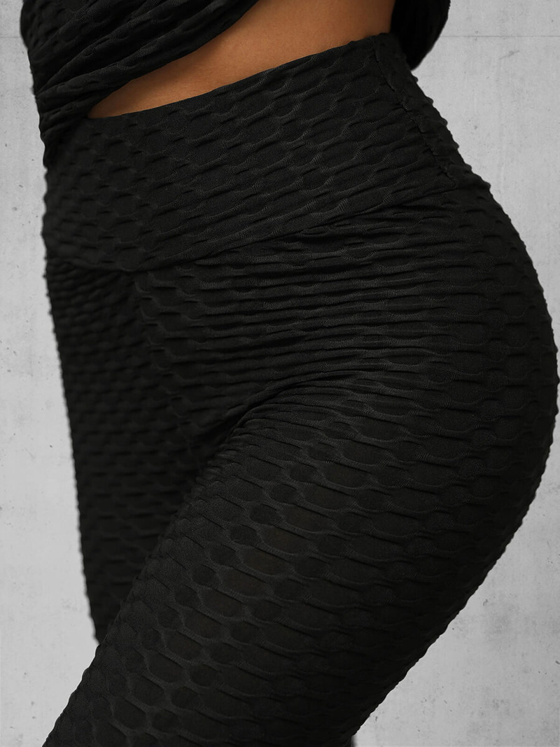 Conjunto de chándal de dos piezas de negro OZONEE JS/YW88037/1Z