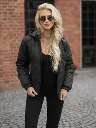 Chaqueta de mujer negra OZONEE JS/16M9315/392AZ