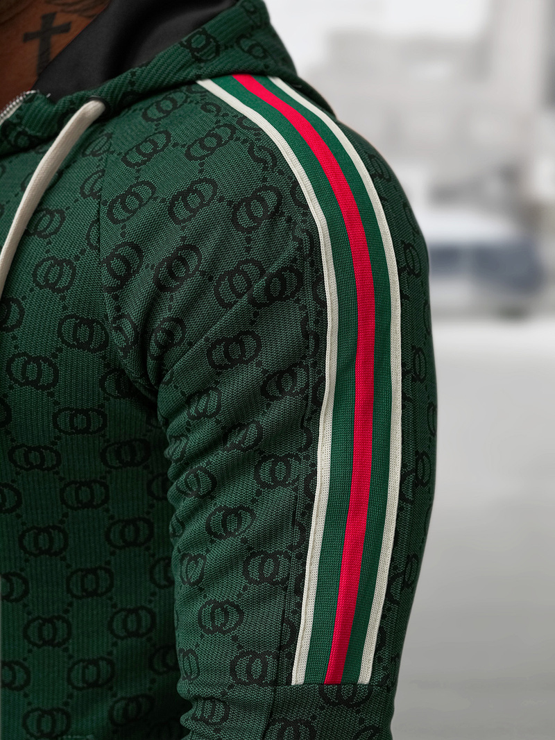 Chándal de hombre verde OZONEE O/FF5111AB