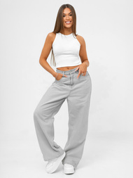 Camiseta sin mangas para mujer blanco OZONEE JS/96T665/1