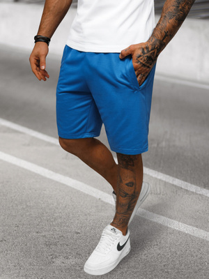 Pantalón corto de hombre de azul OZONEE JS/8K100/16Z