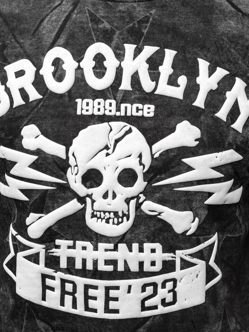 Sudadera de hombre grafito OZONEE JS/DD250Z