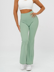 Leggings para mujer con piernas anchas menta OZONEE JS/17K587/127