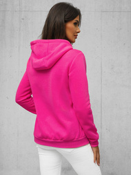 Sudadera de mujer Rosa oscuro OZONEE JS/W03Z