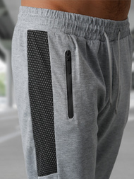 Pantalón de chándal de hombre gris OZONEE JS/15K1850/2