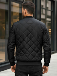 Chaqueta de hombre negra OZONEE JS/MY01Z