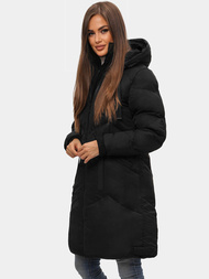 Chaqueta de mujer en negra OZONEE JS/5M733/392