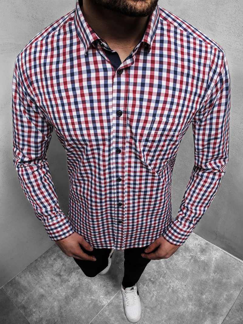 Camisa de hombre OZONEE B/K61Z