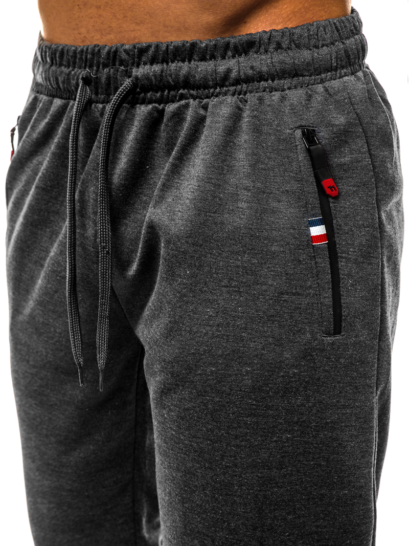 Pantalón de chándal de hombre grafito JS/XW032S
