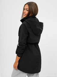 Chaqueta de mujer en negra OZONEE JS/16M9235/392