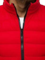Chaqueta de hombre roja OZONEE JB/JP1111