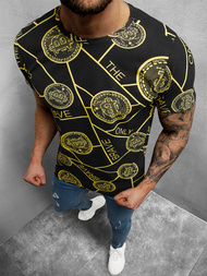 Camiseta de hombre de negras OZONEE O/BL2251