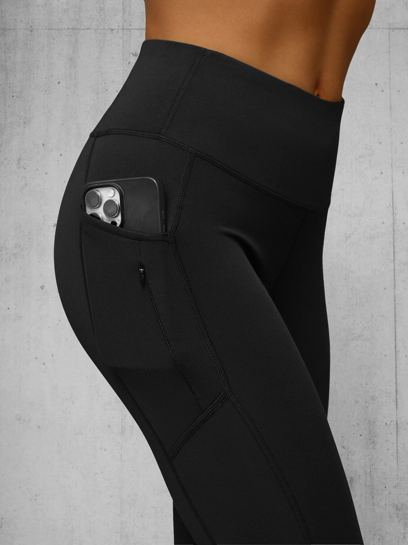 Leggings para mujer negras OZONEE JS/XY24002L