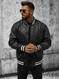 Chaqueta de hombre negra OZONEE O/3A172