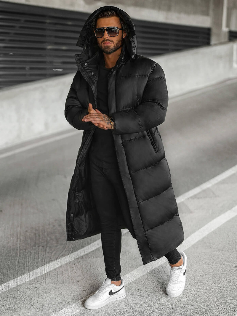 Chaqueta de hombre negra OZONEE O/M3202Z