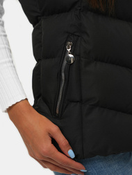Chaleco de mujer negro OZONEE JS/M719/392