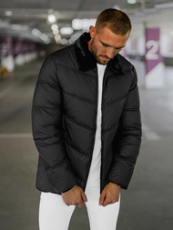 Chaqueta de hombre negra OZONEE JS/31M5005Z