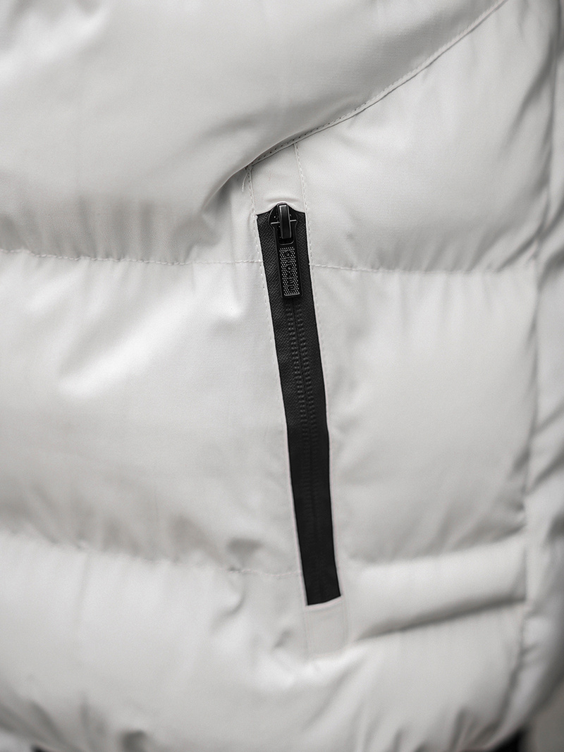 Chaqueta de hombre blanca OZONEE O/M798