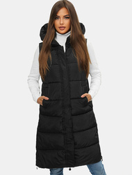 Chaleco de mujer negro OZONEE O/H909/1