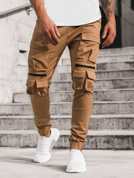 Pantalón jogger de hombre camel OZONEE G/2787