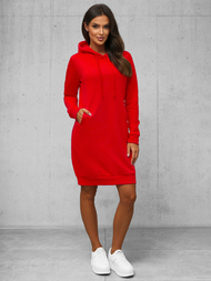 Sudadera de mujer roja OZONEE JS/YS10005/18Z