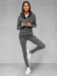 Conjunto de chándal de dos piezas grafito OZONEE JS/CKW03
